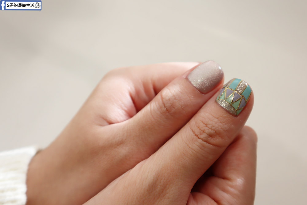 ITUNG NAILS 花磗幾何設計